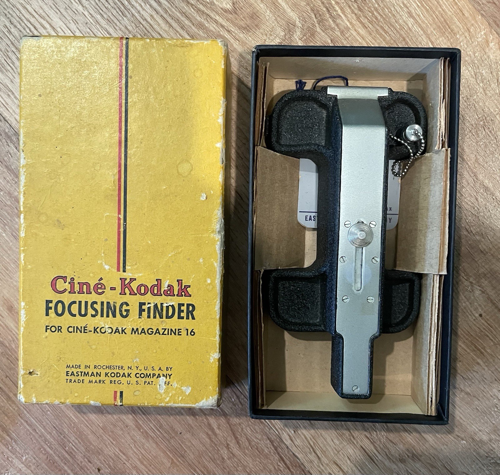 Kodak Focusing Finder for Magazine Cine-Kodak Movie Camera Vintage Original Box