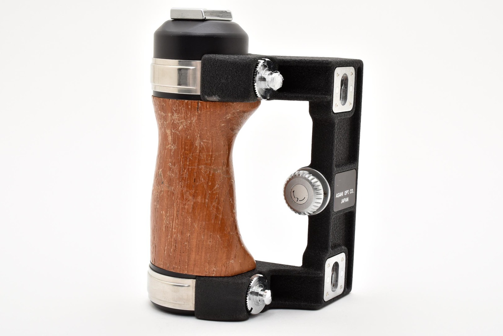 [Exc+5] Asahi Pentax Wood Hand Grip For 6×7 67 II From JAPAN