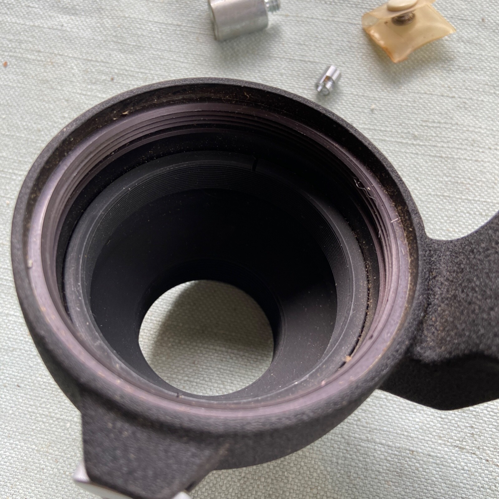 Vintage Camera Parts Zeiss Ikon Germany Adapter Lint Blower Ever KO 35mm Metal