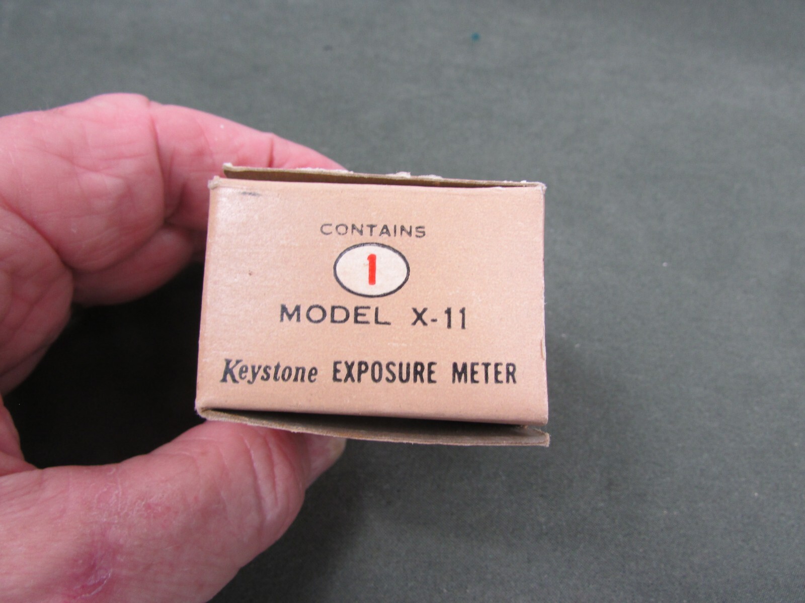 Keystone Movie Camera Exposure Meter Model x-11