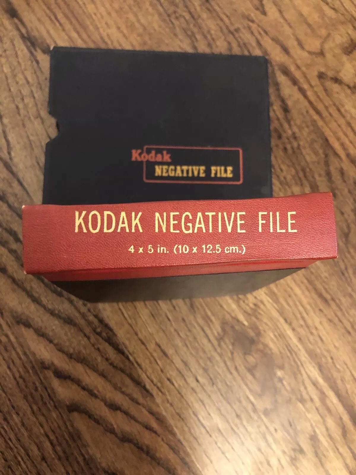Vintage Kodak Negative File for 100 negatives 4×5 Book With Used Negatives