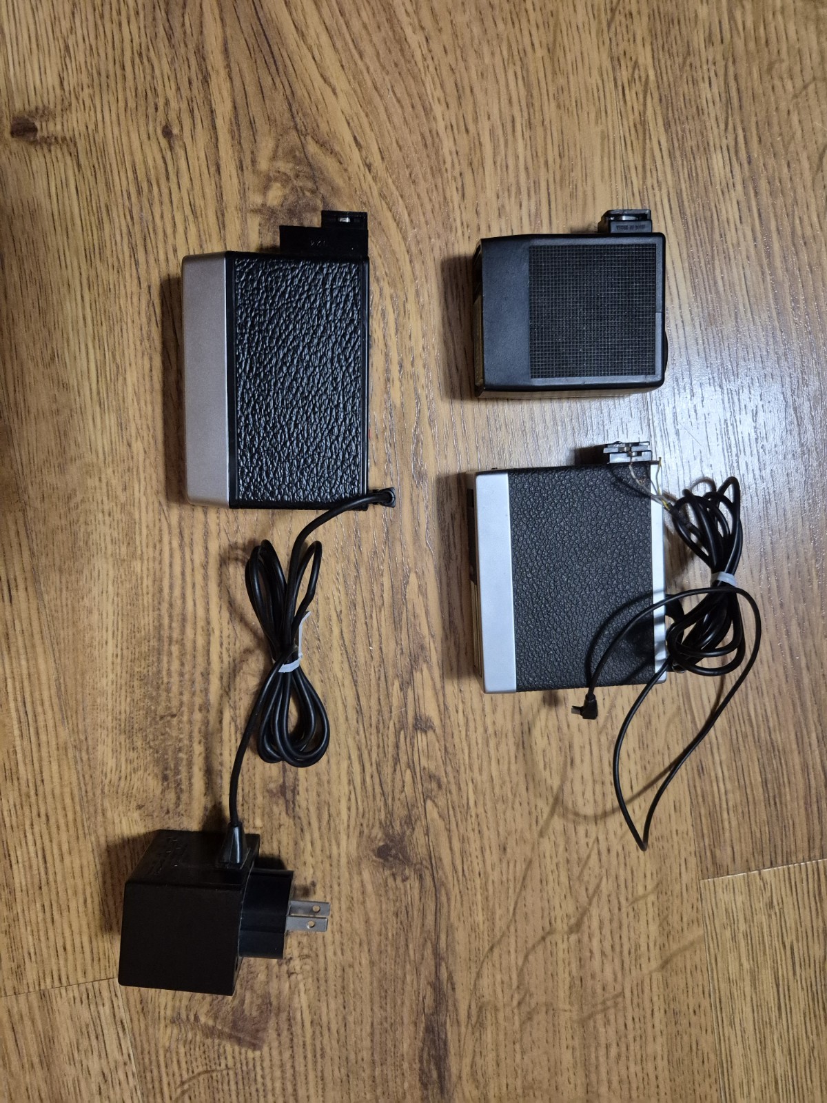 vintage camera flash lot Of 7 – Bell Howell, Focal, Rollei, Bauer, Vivitar, Etc