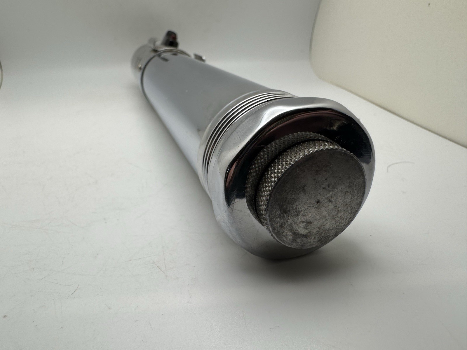 Vtg. Heiland Synchronar 3 Cell Flash Handle With Clamp | Star Wars Lightsaber (A