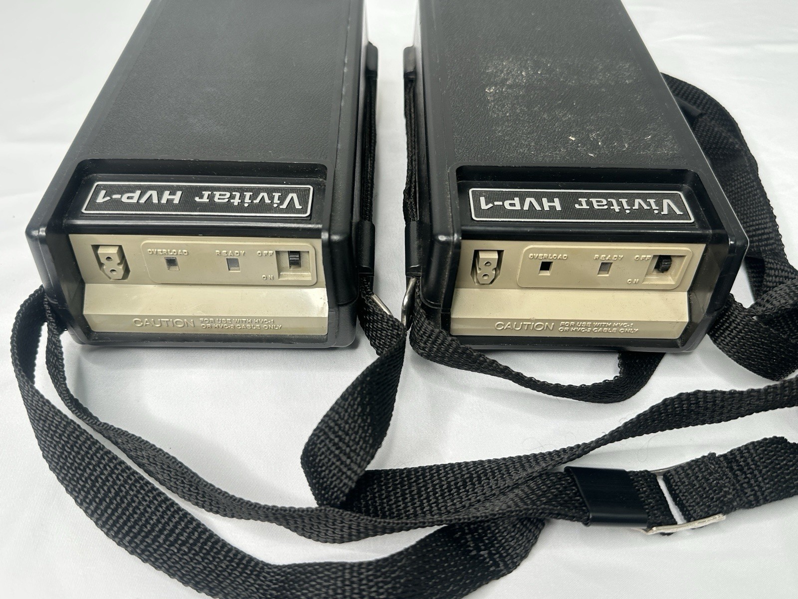 Lot of 2 Vintage Vivitar HVP-1 Power Holder W/ Strap and Cord – No Battery AJ07