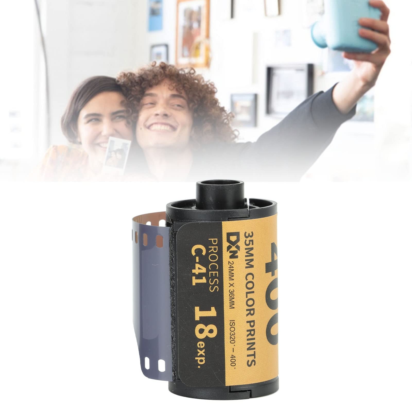 35mm Color Film, 320‑400 Color Print 35mm Film, Fine Grain Wide Exposure Lati…