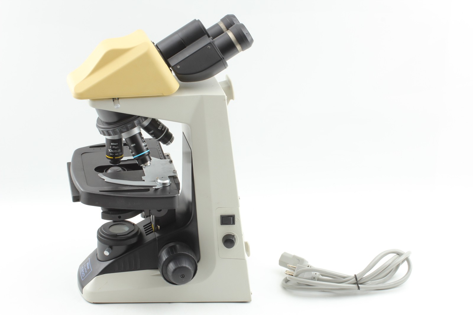 [MINT] Nikon Eclipse E200 Microscope E Plan 4x 10x 40x 100x Oil lens From Japan