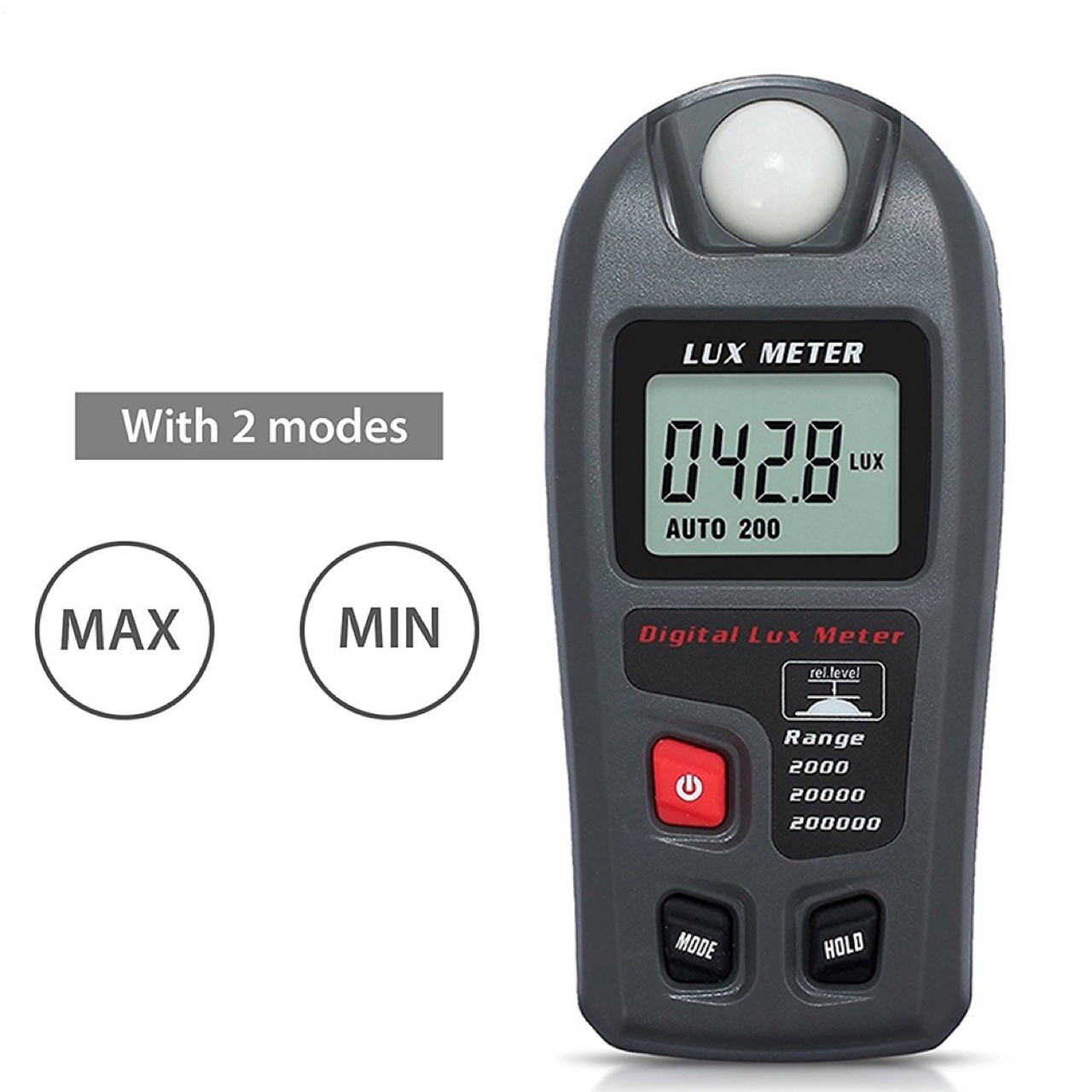 Light Meter For Photography Grow Plants Digital LCD Screen Camera Light Meter