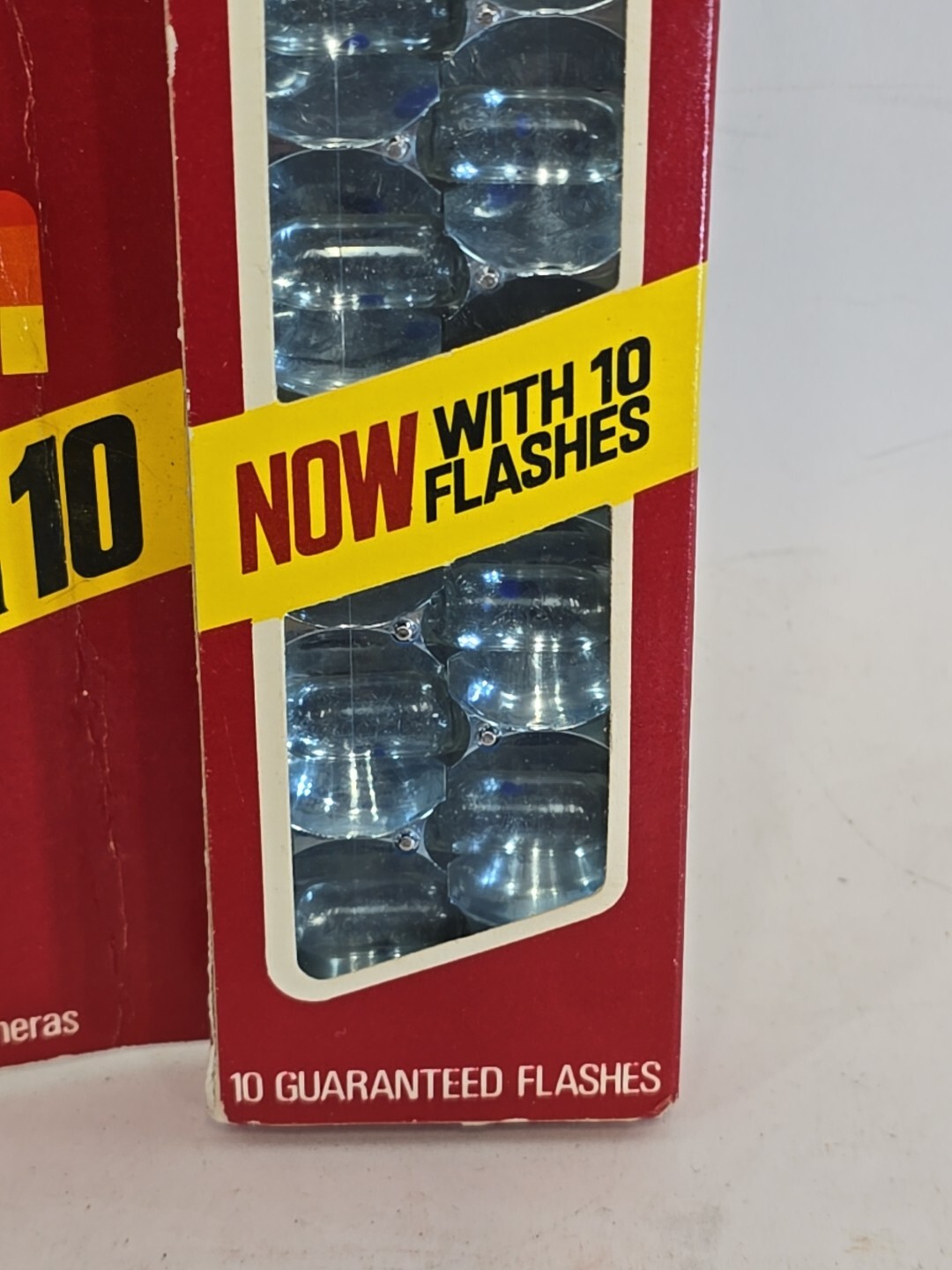 Sylvania Blue Dot Flip Flash Super 10 Flashes Sealed Collectible Package