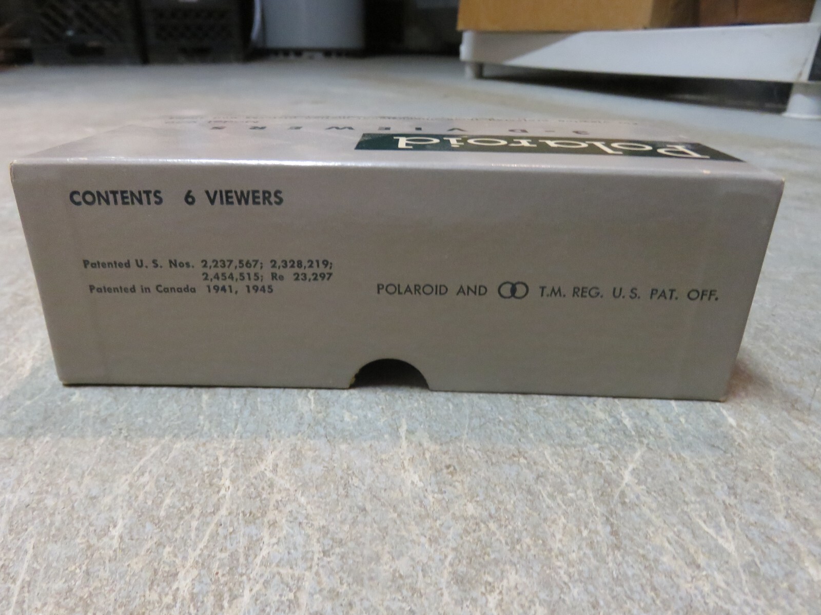 Vintage POLAROID 3-D VIEWERS Model 729 SIX PACK CARTON (NIB)