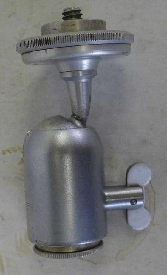 Steinheil Tripod Mount Ball Head For Flash Extension 2 1/2″ – Made in Germany