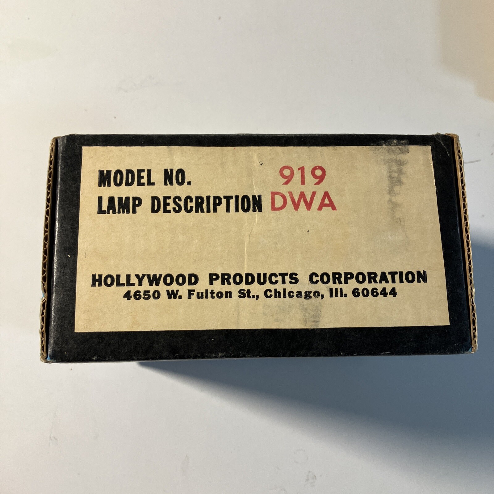 Hollywood Cameralite Top Mount Light For Super 8 Cameras Brand New In The Box