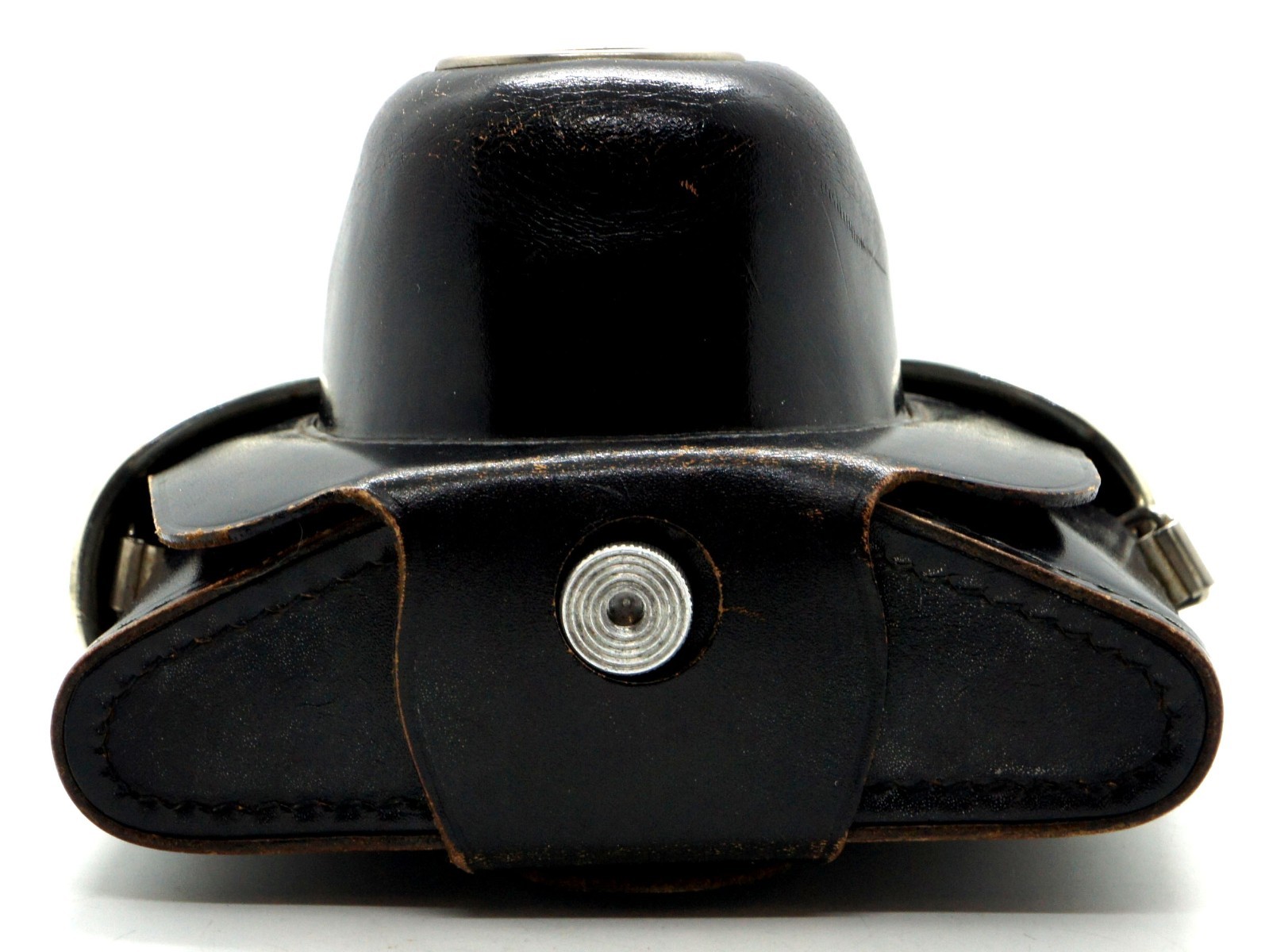 Vintage Ihagee Exakta Varex Black Leather Camera Case EXC Interior