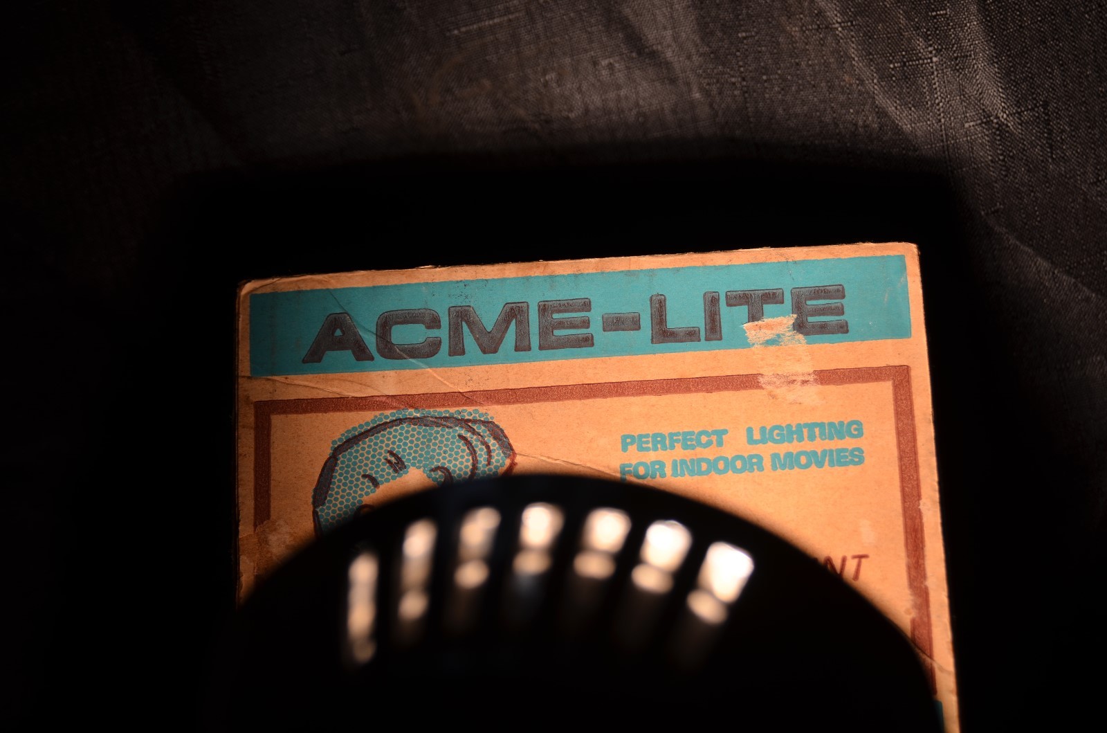 Acme-Lite Model 96 Cameralite 250 Watts 120 Volt SUPER 8 Camera NOS NEW Vintage