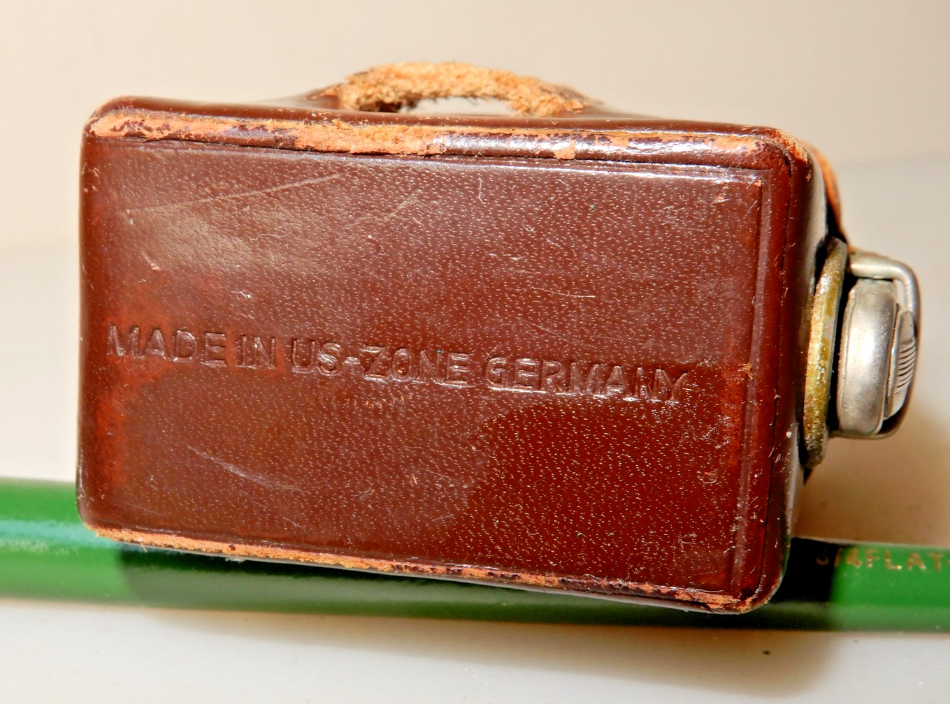 Kodalux Exposure Meter made in Germany c.1955 with Original Leather Case