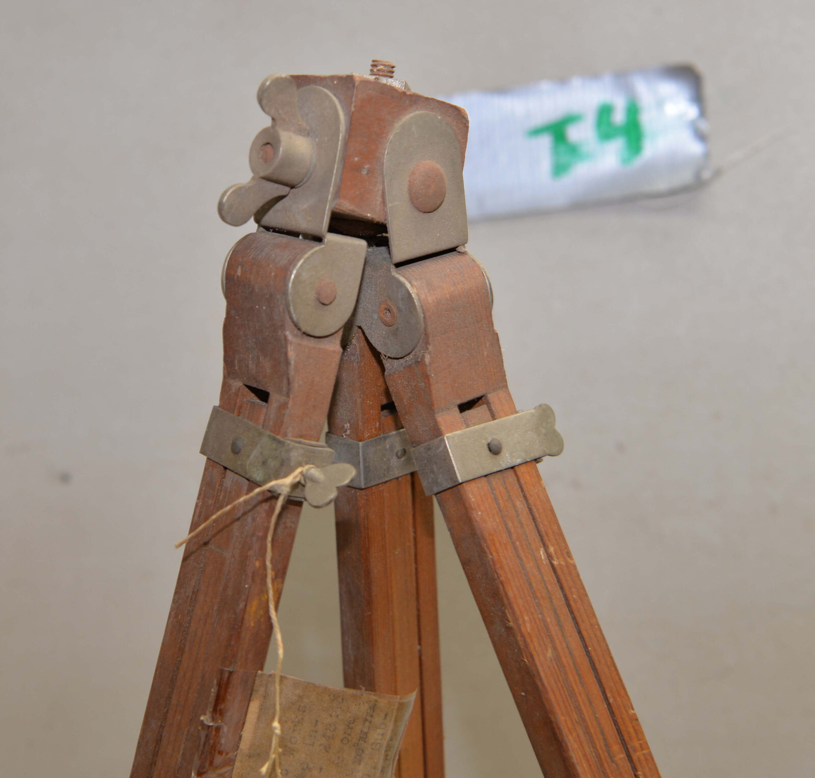 Rare camera tripod Promo Works made for Eastman Kodak wood brass collectible T4