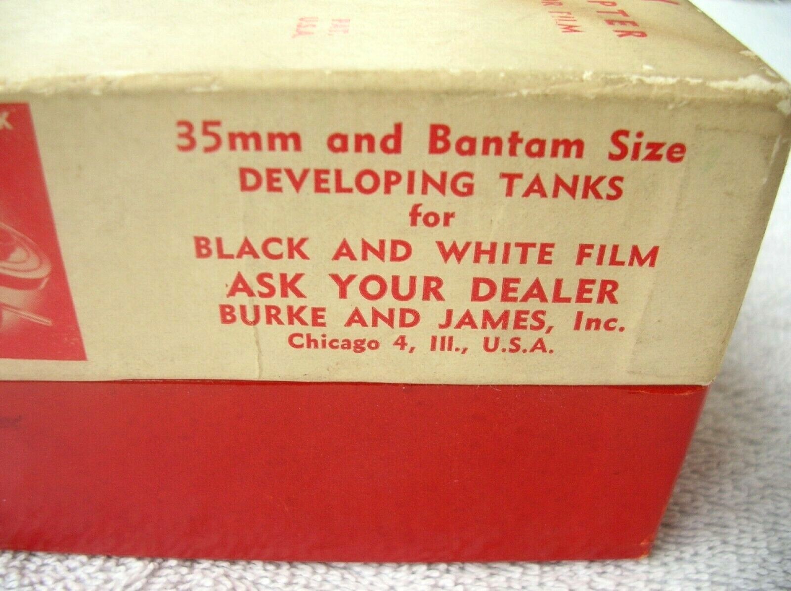 Vintage Burke & James, ESSENKAY Color Film Adapter, New Old Stock