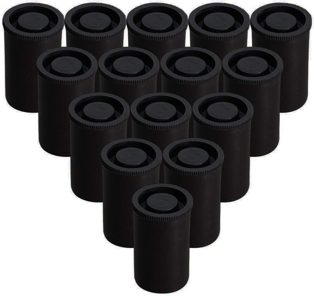 Film Canisters with Caps 35 mm Empty Camera Reel Storage Containers Case Plas…