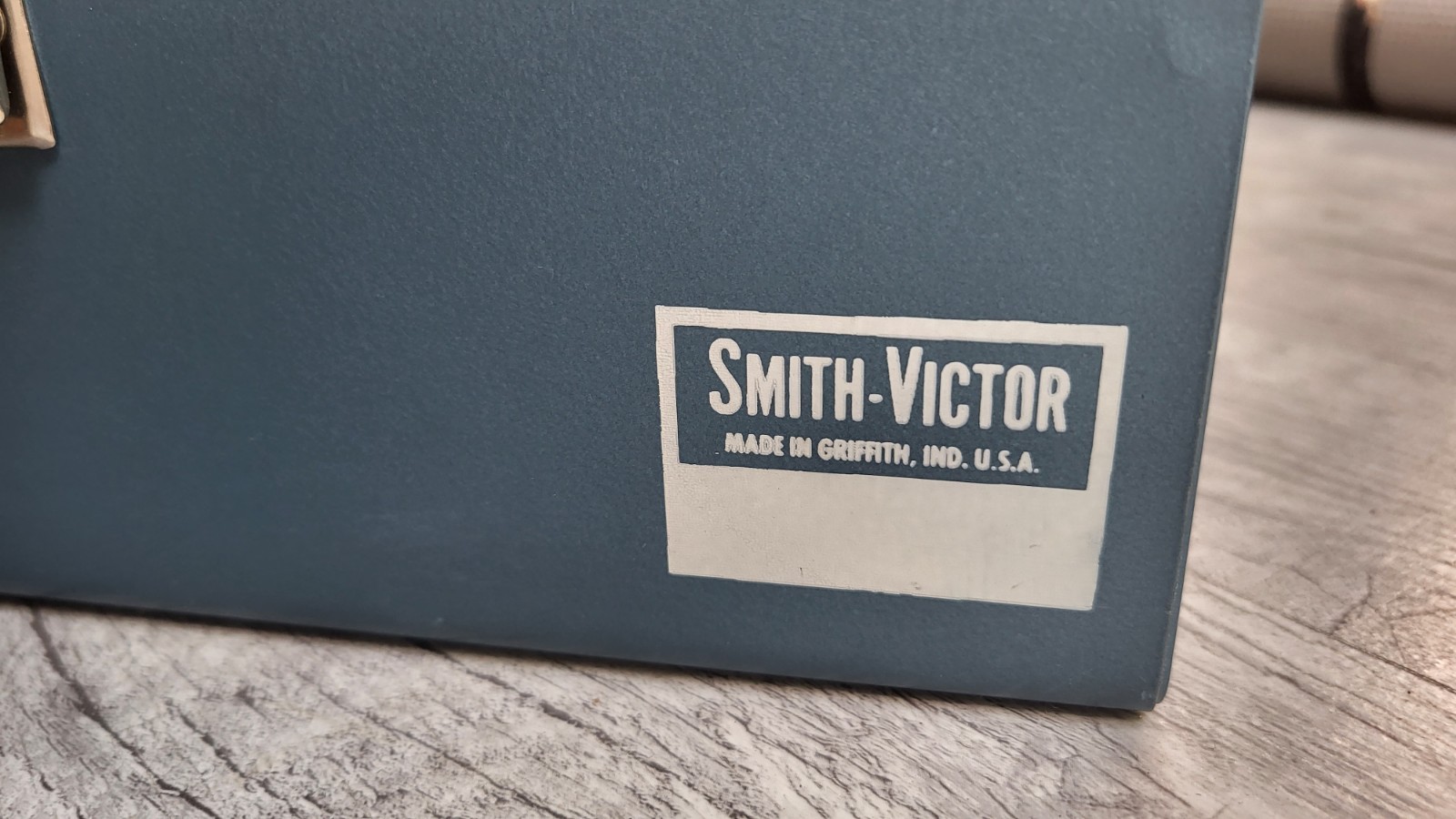 Vintage Smith Victor Home Movie 12 Reel Storage Metal Carry Case