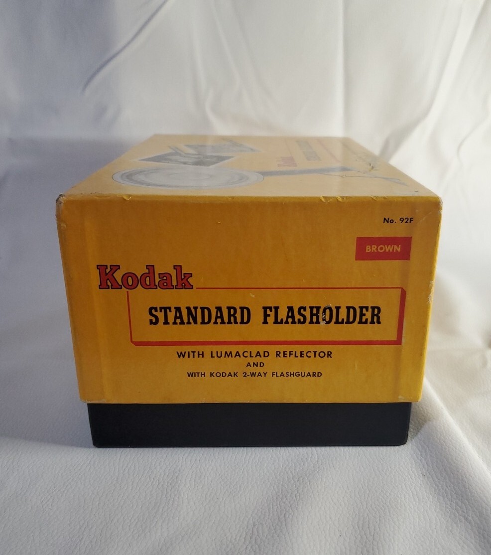 Vintage Kodak B-C Standard Flashholder in Box with Instructions and Bracket
