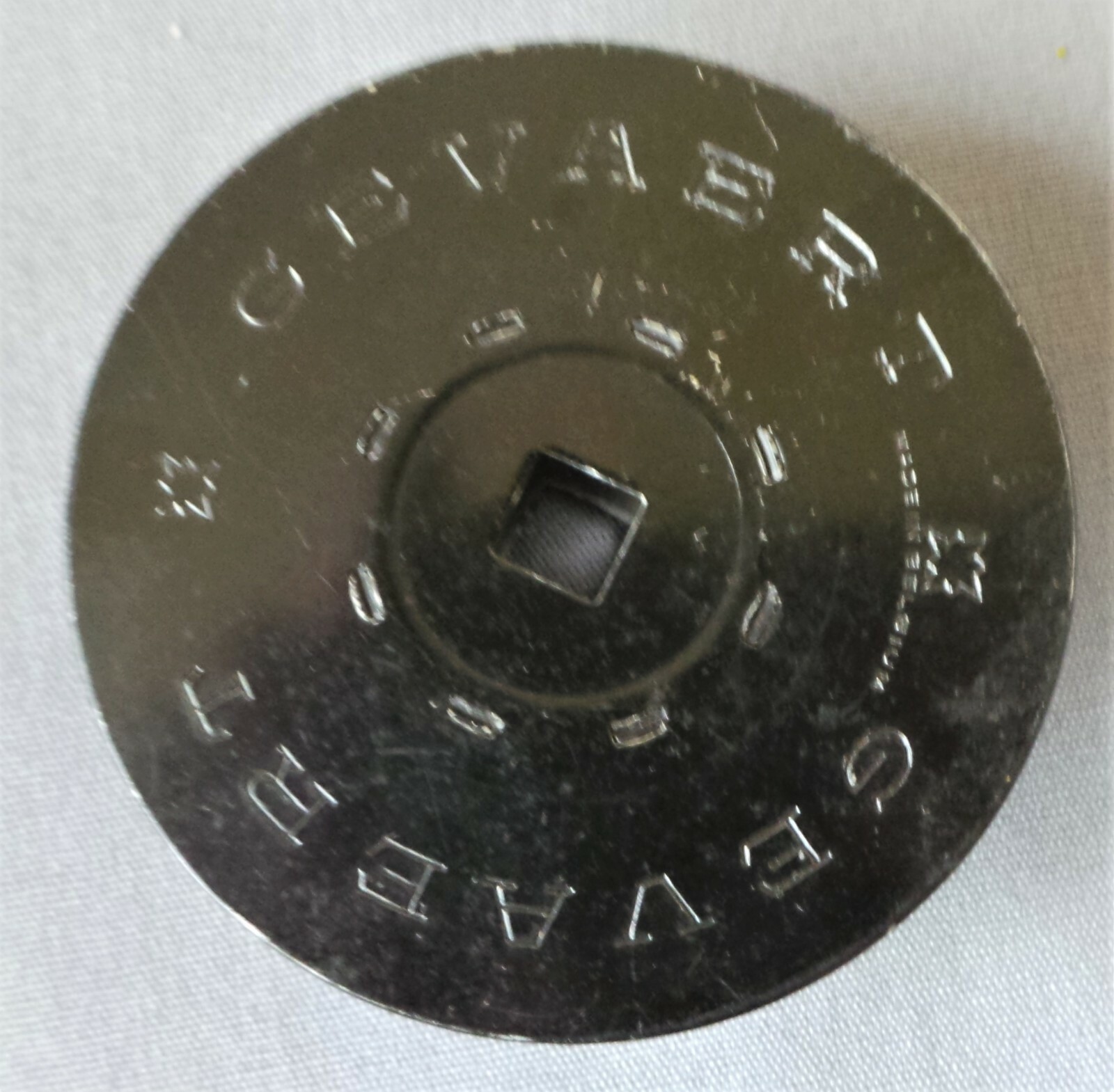Gevaert Metal Film Spool, 100 feet, 16mm, for Movie Projector, Belgium