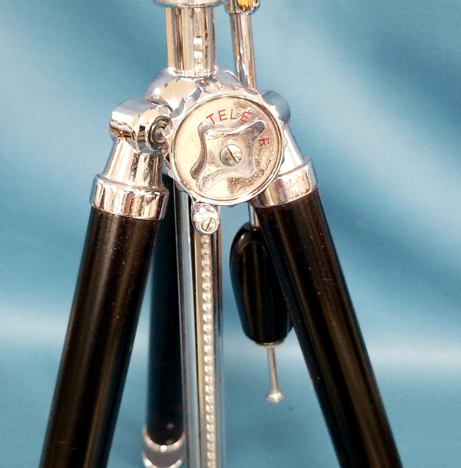 Vintage Vivo Camera Tripod Telestar In Original Leather Case Japan