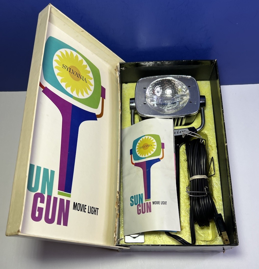Vintage Sylvania Sun Gun Movie Light Model SG-50 in Box Complete – VGC Works