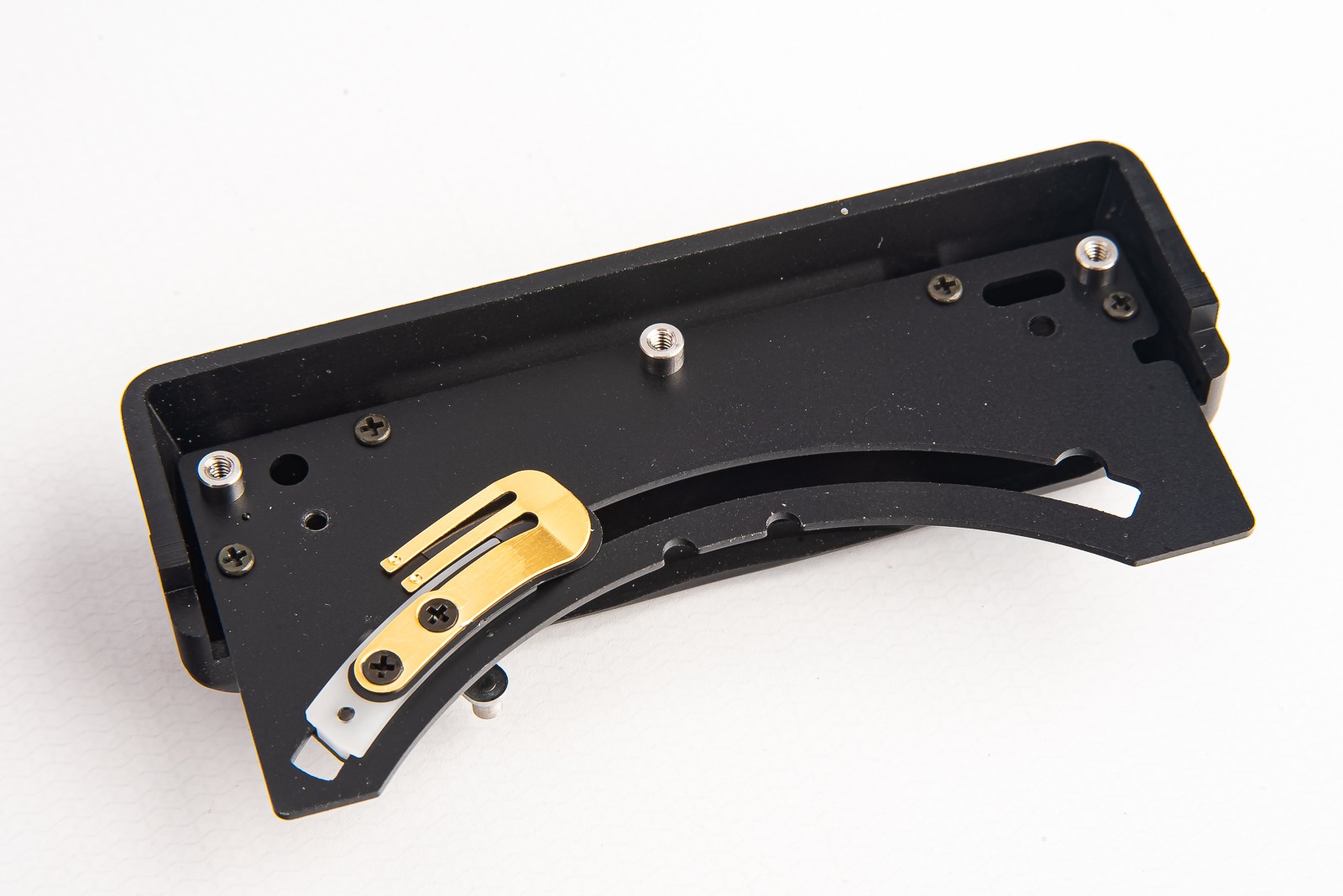 Mamiya 645E Camera Repair Replacement Part Name Plate & Aperture Connector V16