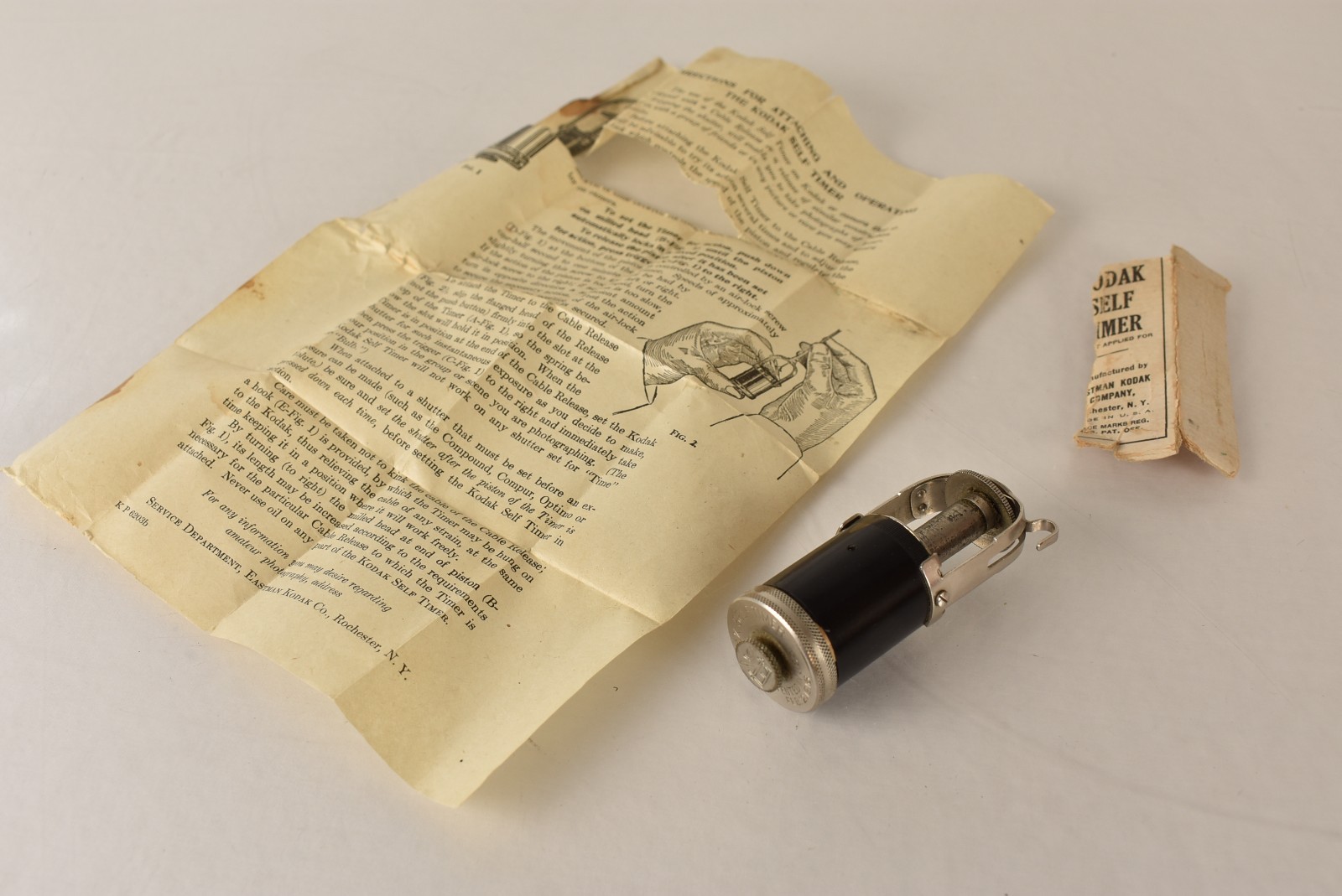 Kodak Vintage Self Timer with Instructions