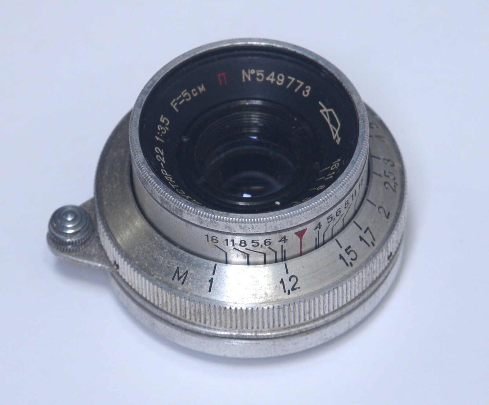 INDUSTAR-22 50mm f/3.5 Vintage M39 Lens Zenit USSR