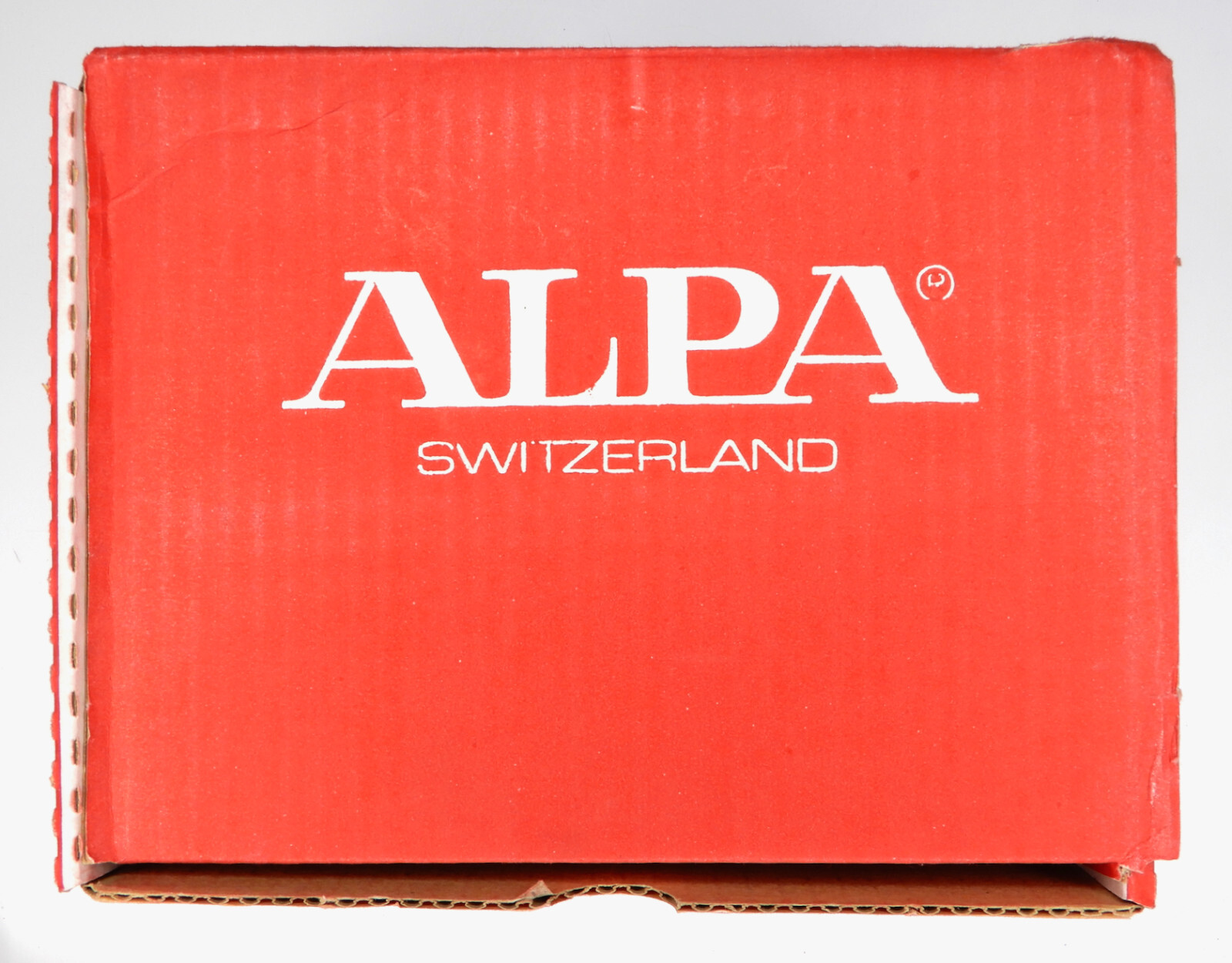 Alpa Red Outer Box for Late Alpa Camera model