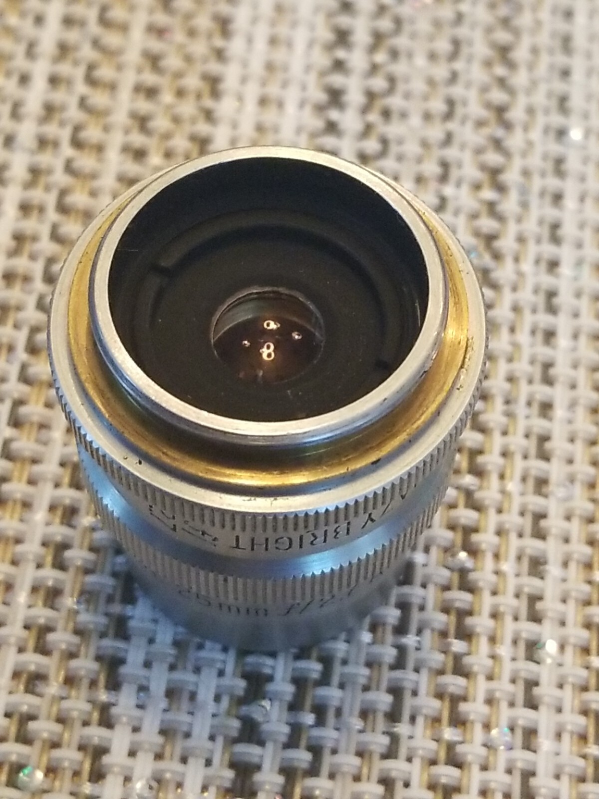 CLEAN Bausch & Lomb 25mm Animar Balcote F2.7 C-MOUNT Cine Lens BOLEX
