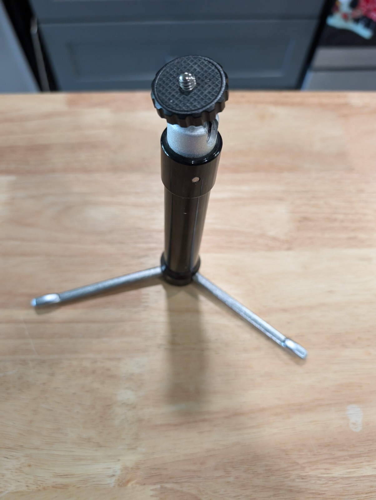 Metal Table Top Tripod Compact Camera Mount Swivel Ball Head 8 Inch Quick Setup