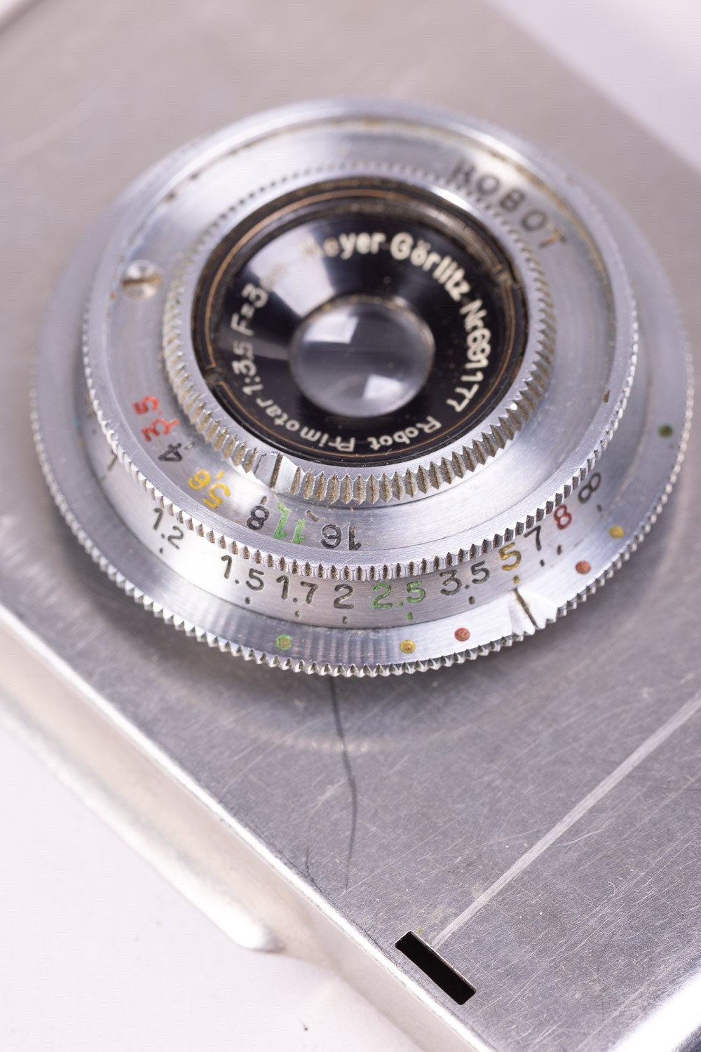 Robot II 24×24, Meyer-Görlitz Primotar f/3.5 3cm, LuftwaffenETele 7.5cmXenar SET