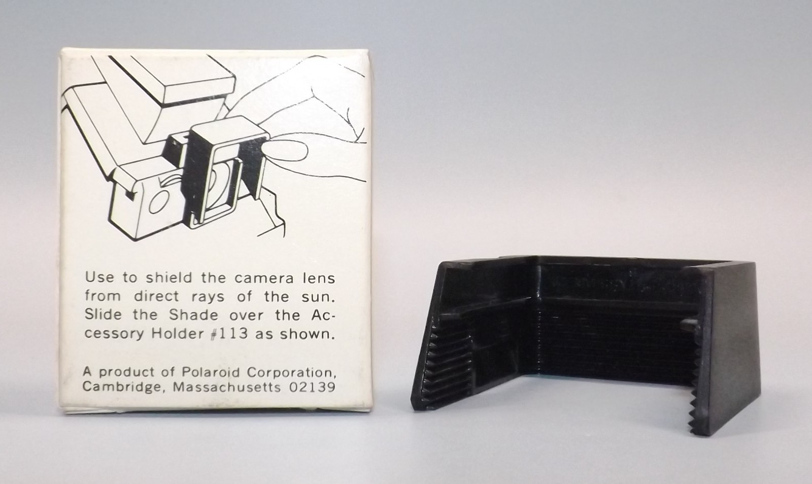 Polaroid Lens Shade #120, for SX-70 Land Camera, FREE S&H