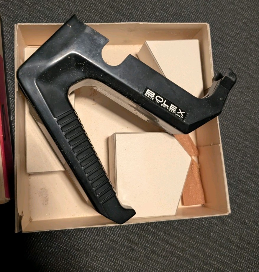 Vintage Bolex reporter hand grip for H16 And H8 Cameras, made in Switzerland