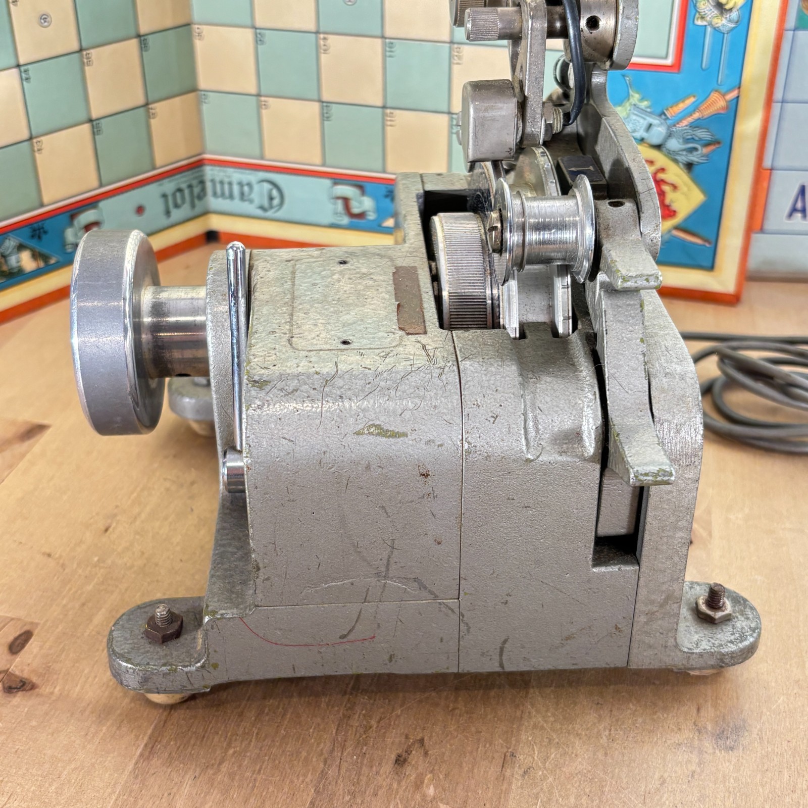 Precision Magnetic Synchronizer Attachement Movie Film Editing Equipment Vintage