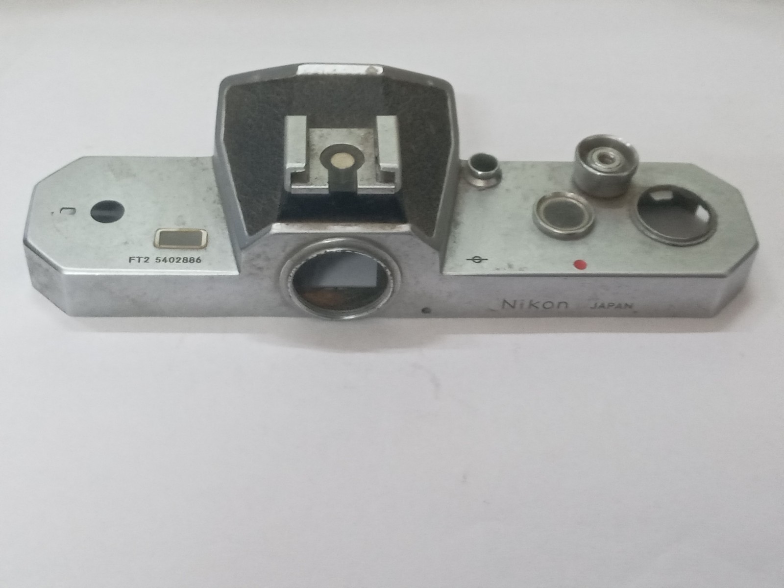 Nikon Nikkormat Nikomat FT 2 Top Bezel Plate, Used OK Spare Part