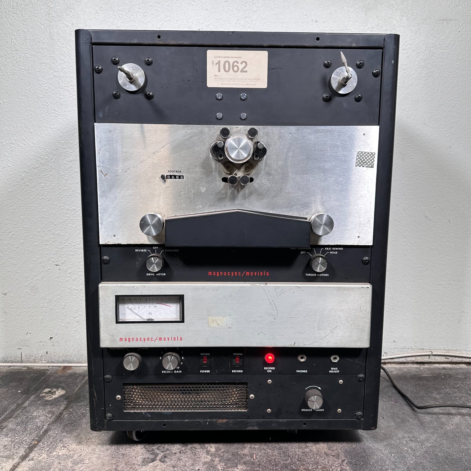 Magnasync 2300-R / Moviola Movie Editing Tape Machine Vintage Film Production