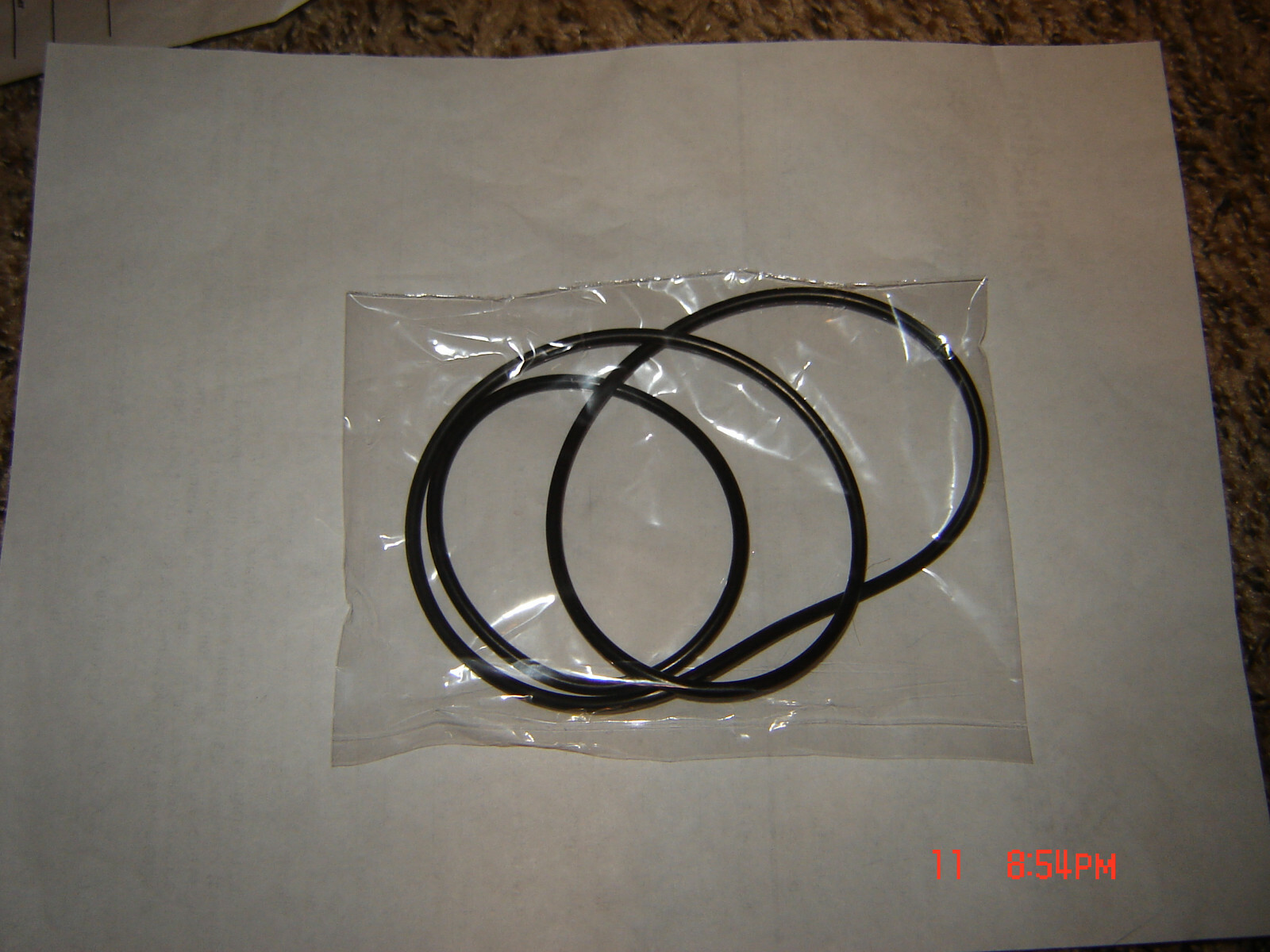 Bell & Howell MX42Z Projector Belts, 2 Belt set,