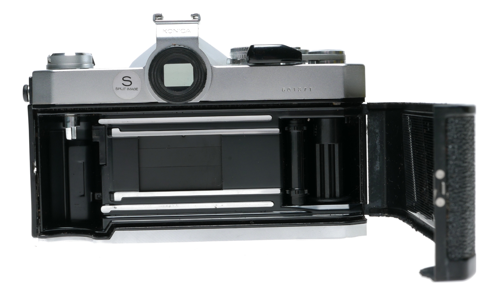 Konica Autoreflex T3 35mm SLR Film Camera Split Image Hexanon AR 1.7/50