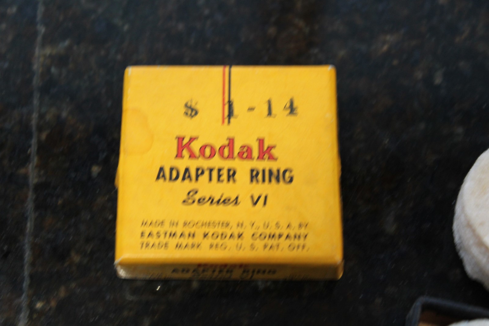Vintage Kodak Wratten K2 Filter No. 8 Series IV & Kodak Adapter Ring Series VI