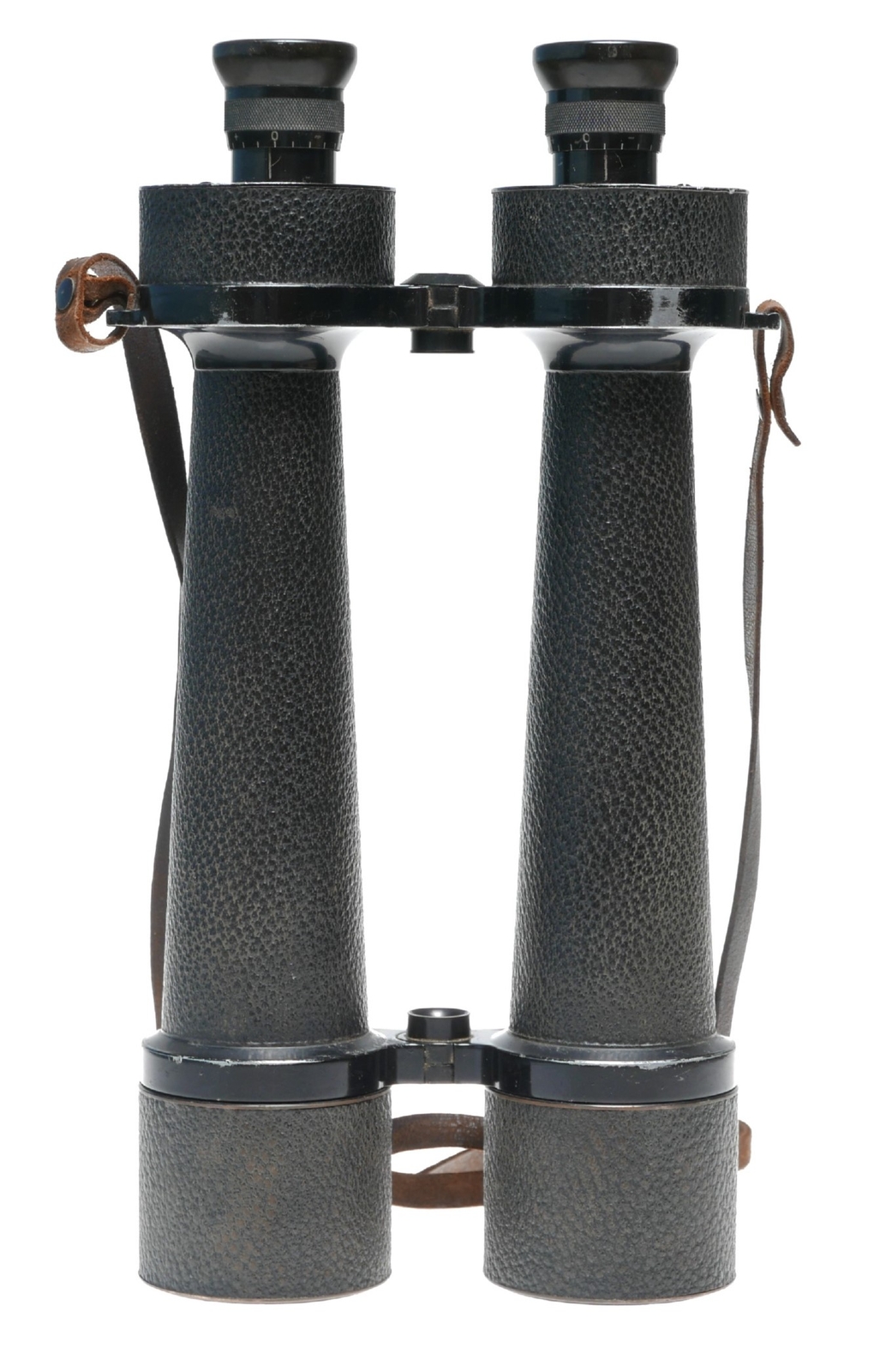WWI Carl Zeiss Jena Delfort Binoculars 18×50 Original Leather Strap cased