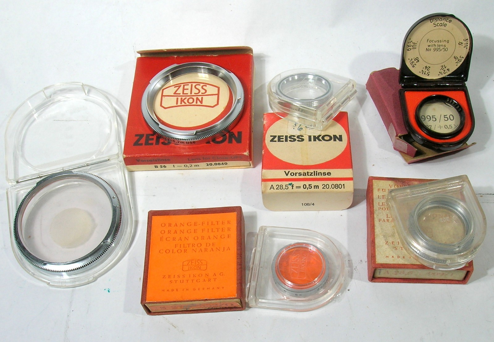 LARGE LOT OF VINTAGE CAMERAS ZEISS, ETC. FILTERS & ACCESSORIES – BEST OFFER