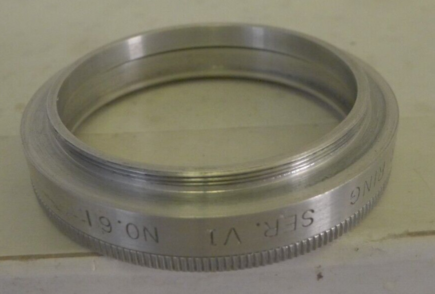 Enteco Lens Hood Ser VI, Adapter Ring Ser VI No 61 & Leather Case with Strap