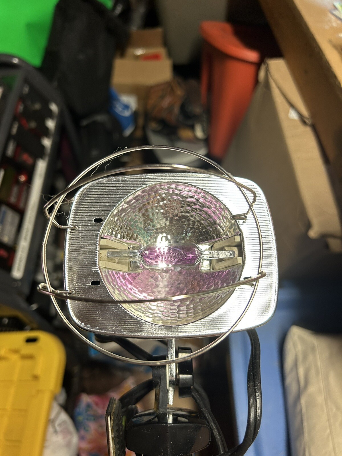 Sun Gun II 2 Movie Light Sylvania SG-55 Vintage with Box (#00u)