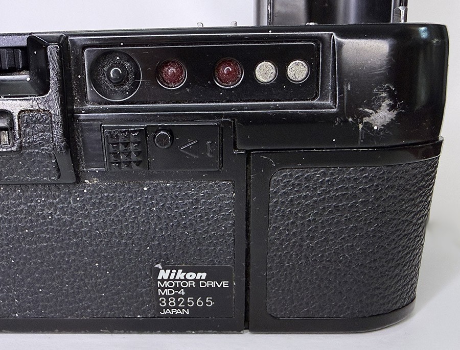 Nikon MA-4 AC/DC Converter + MD-4 Motor Drive Set for F3 / F3HP w/ MC-12A Remote