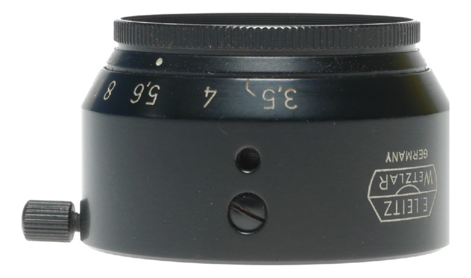 Leica Leitz Valoo Lens Hood Aperture Control for 5cm Elmar