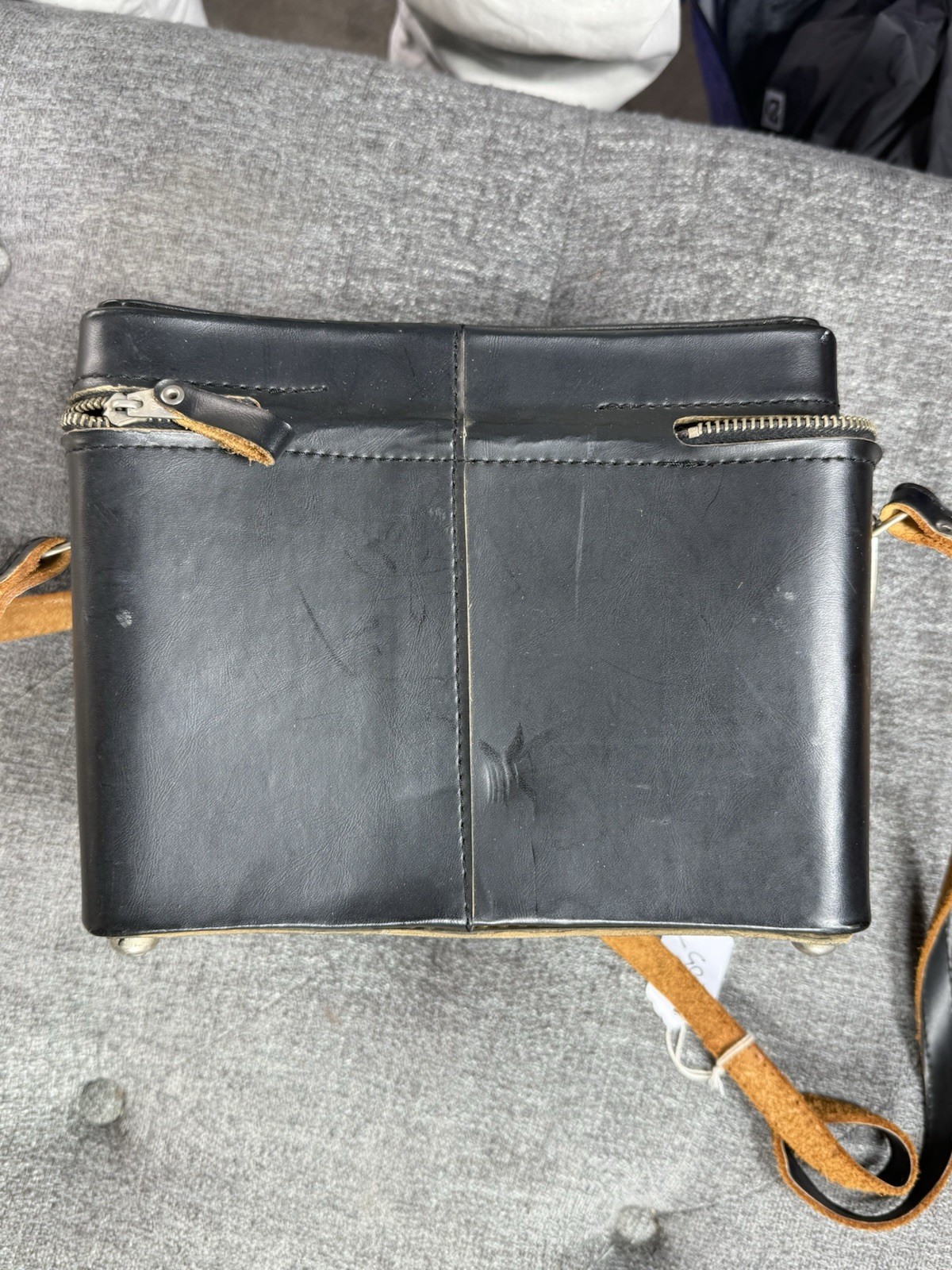 Rare Vintage Kali Bag Retro Film Camera Leather Case Bag Japan