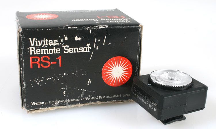 REMOTE SENSOR FOR VIVITAR FLASH MODEL 292 IN ORIG. BOX