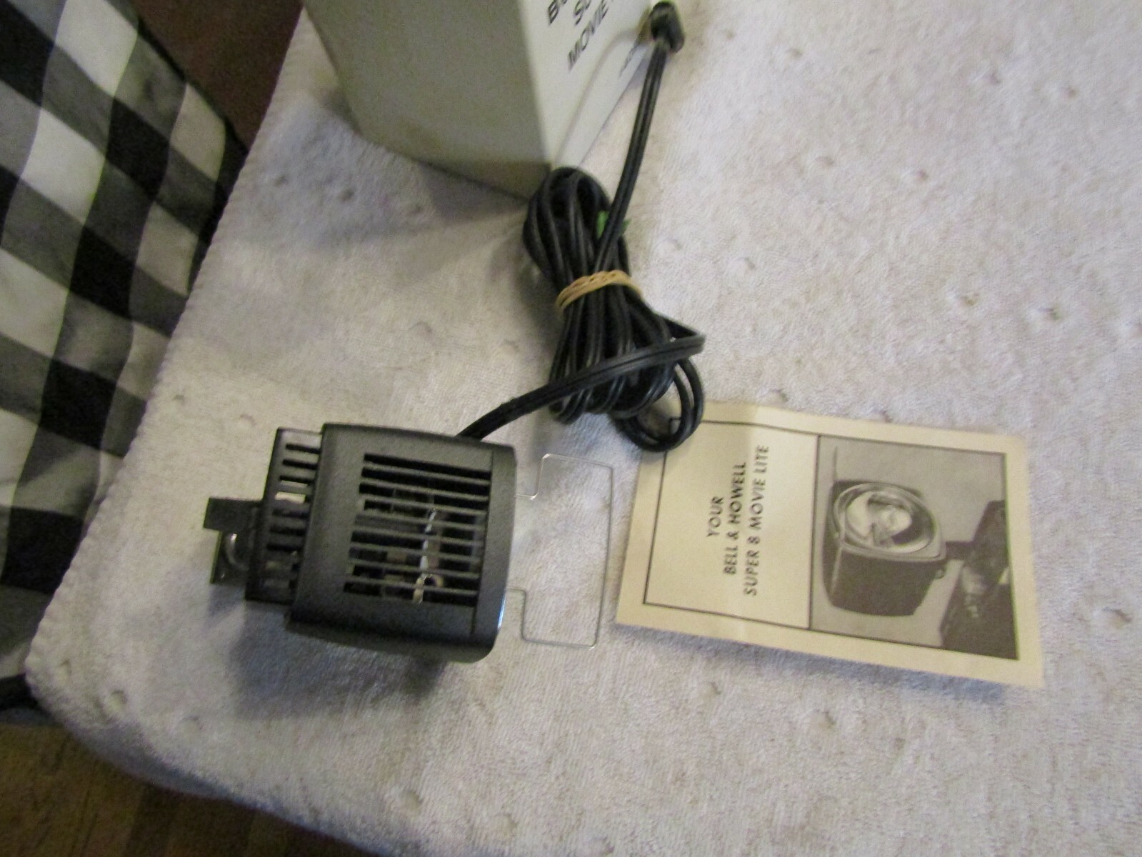 Vintage Bell & Howell Super 8 Movie Camera Lite Light 46920 w Box & Instructions